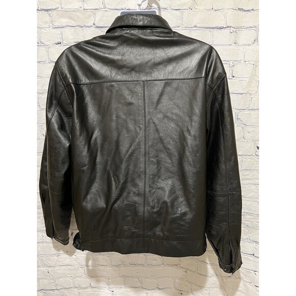 KENNETH COLE REACTION, Vintage, Men's Genuine Lambskin Leather James Dean Large - Picture 3 of 8